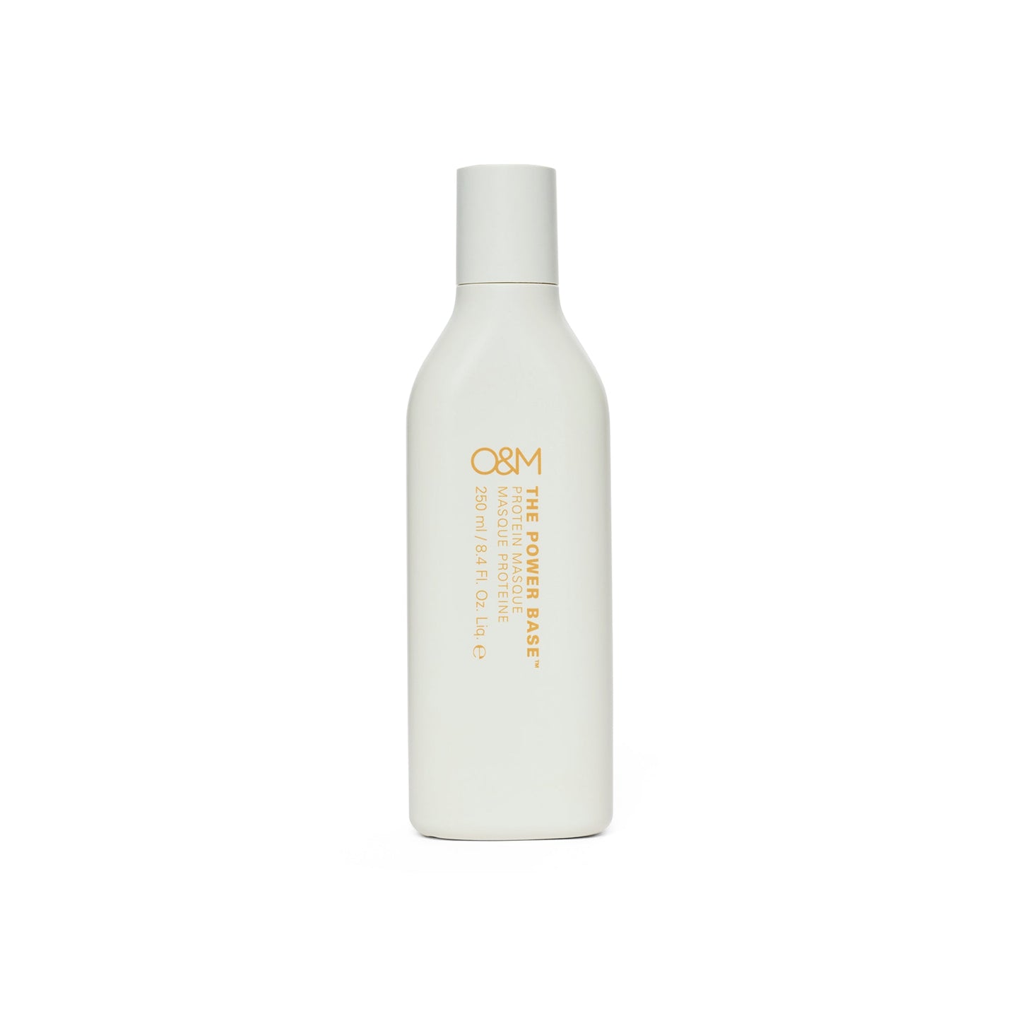 O&M The Power Base Masque 250ml, strengthening protein mask for damaged hair