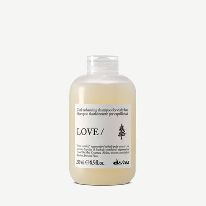 Davines Love Curl Shampoo 250ml, curl-enhancing shampoo for curly hair
