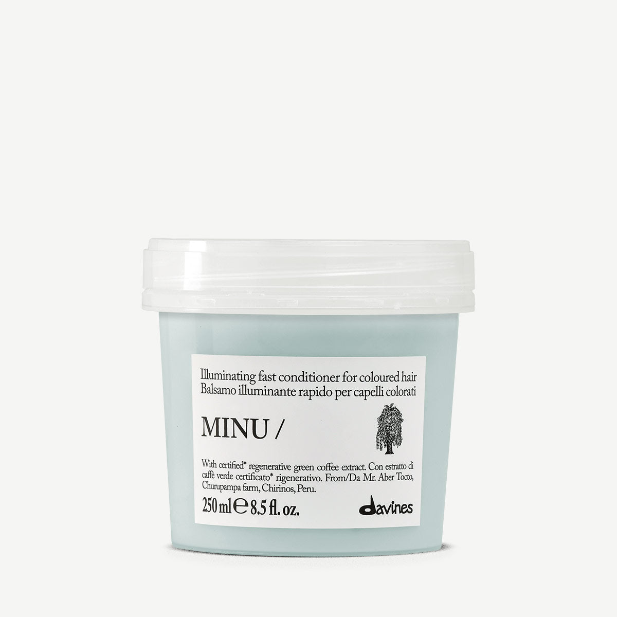 Davines Minu Conditioner 250ml, illuminating conditioner for coloured hair