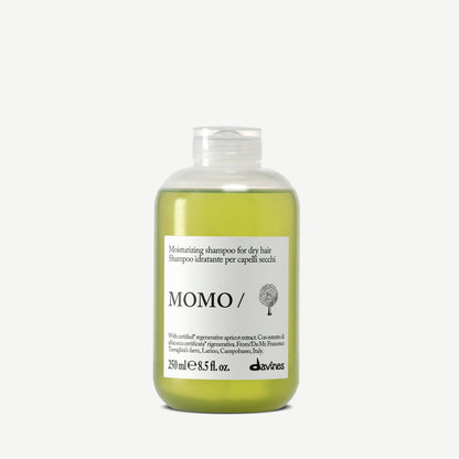 Davines Momo Shampoo 250ml, moisturising shampoo for dry hair