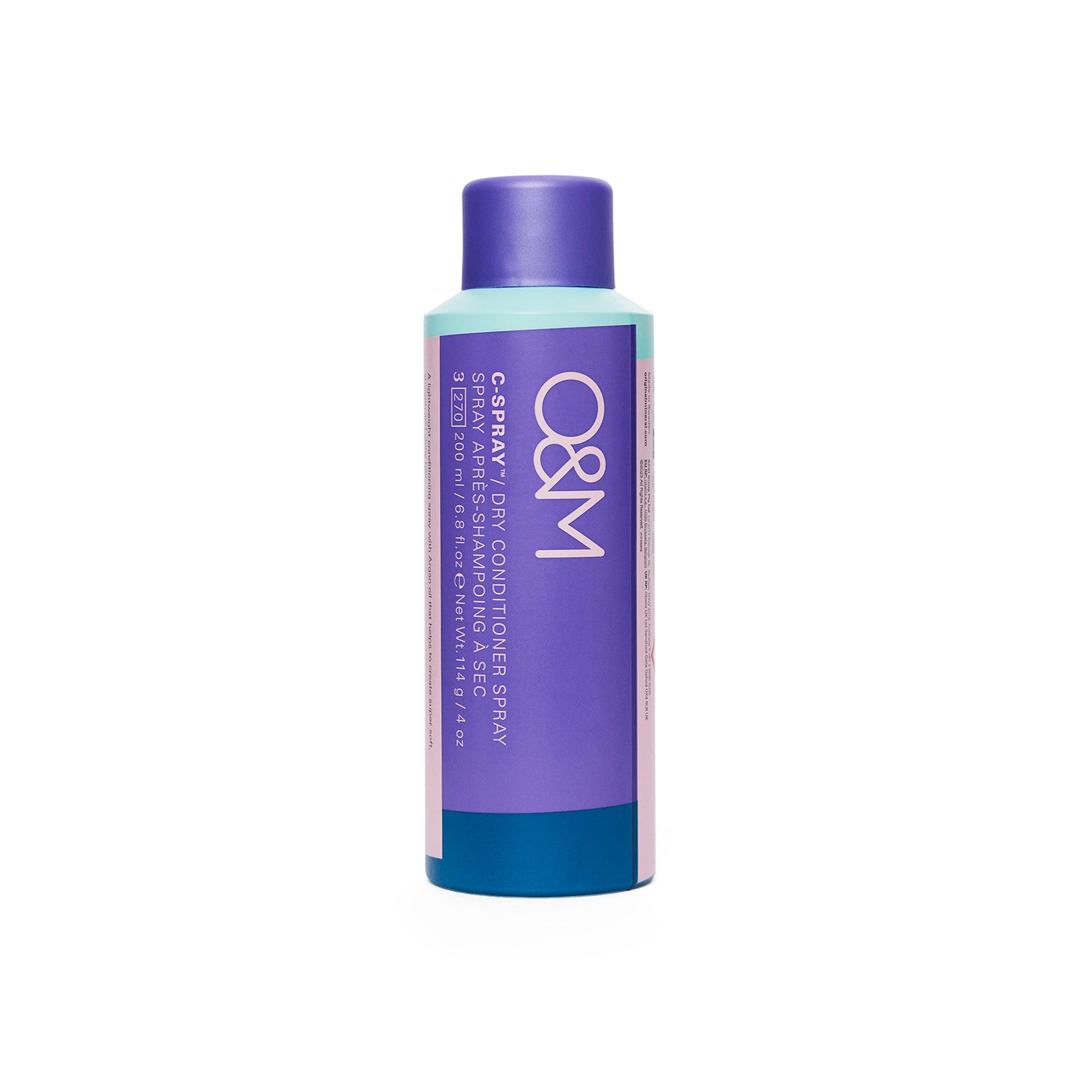 O&M C-Spray Dry Conditioner 200ml, anti-humidity dry conditioner for between-wash refresh