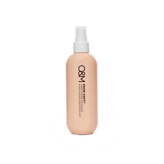 O&M Know Knott 250ml, nourishing leave-in detangling spray for tangle-prone hair