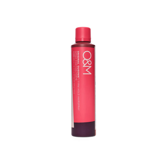 O&M Original Queenie Firm Hold Hairspray 300ml, flexible firm-hold hairspray for all hair types
