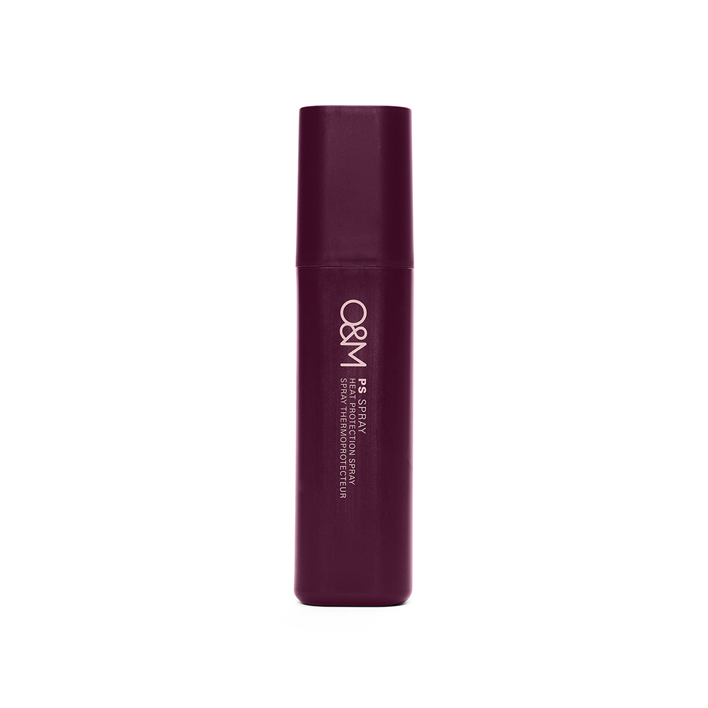 O&M PS Spray 150ml, heat-protectant and UV spray for all hair types