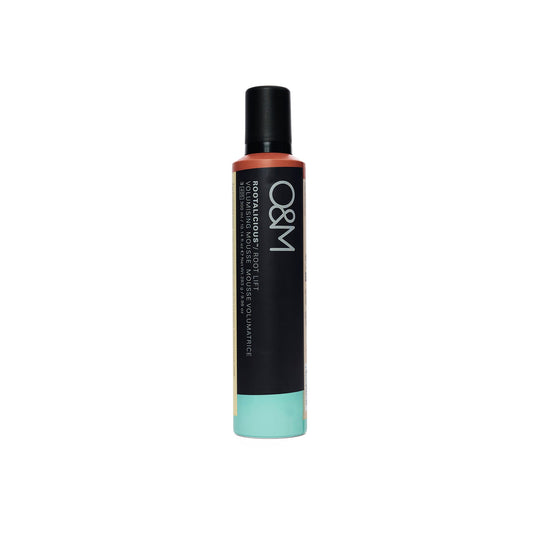 O&M Rootalicious Root Lift 300ml, volumising root-lift mousse for fine, flat hair