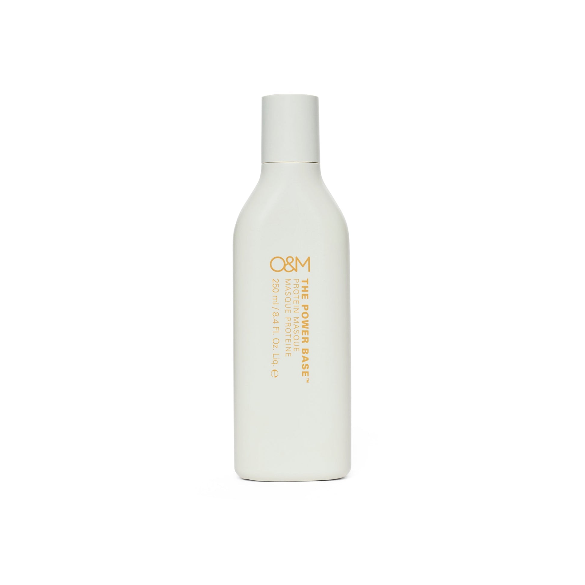 O&M The Power Base Masque 250ml, strengthening protein mask for damaged hair
